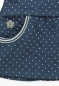 Preview: boboli baby girl longsleeved jerseydress "Red Mountain" indigo