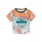 Preview: boboli baby boy "Ethnic Bazaar" t-shirt blanco quimico