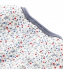 Preview: Petit Bateau girls 2pc velvet nightgown miami/lait ---size 6y left only---