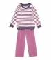 Preview: Petit Bateau girls velvet pyjama valentine/lait