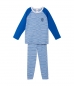 Preview: Petit Bateau Jungen Ringel Schlafanzug/Pyjama pablito/ecume ---nur noch Größe 6a/116---