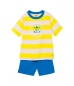 Preview: Petit Bateau Jungen kurzer Schlafanzug/Pyjama colibri/eblouis