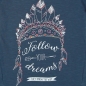 Preview: boboli kids girl "Midwest America" T-Shirt blue