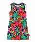 Preview: boboli kids girl "Palm Springs" ärmelloses Jerseykleid estampado