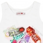 Preview: boboli kids girl "Palm Springs" Tanktop blanco