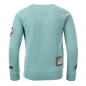 Preview: Blue Rebel spot on crew neck sweater patches mint