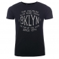 Preview: Blue Rebel spot on t-shirt "BKLNY" black