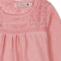 Preview: boboli kids girl "Cultural Mix" Langarm-Jersey-Tunika salmon