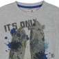 Preview: boboli kids boy "urban marine" t-shirt gris vigoré claro