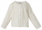 Preview: noppies baby girl knitted cardigan Mya off white