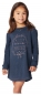 Preview: noppies kids girl Glitzersweatkleid Pix navy