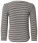 Preview: noppies kids girl stripy rib longsleeve Ankeny dark grey