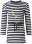 Preview: noppies kids girl longsleeved jerseydress Norwell navy stripe ---NEW---