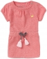 Preview: noppies baby girl short sleeved dress Florence bright pink