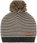 Preview: noppies baby boy Bommel-Strickmütze Indiana charcoal melange