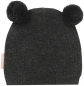 Preview: noppies baby girl knitted hat Iselin charcoal melange