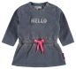 Preview: noppies baby girl Langarm-Sweatkleid Kerrville mid blue