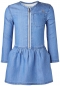 Preview: noppies kids girl Langarm Jeanskleid Lubeck mid blue