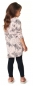 Preview: NOP girls Langarm-Sweatkleid Kearny aop pink