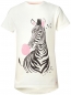 Preview: NOP girls zebra t-shirt Larchmont off white