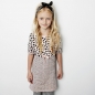 Preview: NOP girls 3/4 sleeves jerseydress Lincroft aop pink