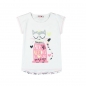 Preview: boboli sleepwear girls shorty/pyjama blanco
