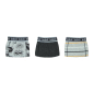 Preview: boboli underwear boys Dreierpack Boxershorts "Super Hero" grau
