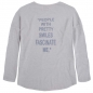 Preview: Andy Warhol by Pepe Jeans Langarmshirt Ciara JR light grey
