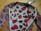Preview: Like FLO reversible Strickjacke/-cardigan animal ecru red