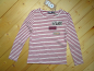 Preview: Like FLO gestreiftes Sweatshirt bordeaux