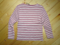 Preview: Like FLO gestreiftes Sweatshirt bordeaux