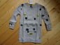Preview: moodstreet Sweatkleid AOP Dots grey melee