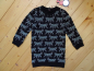 Preview: Jill grass panther sweat dress black