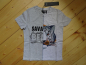 Preview: IKKS garcon City Couleur T-Shirt Bi-Mat gris chine