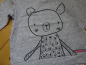 Preview: moodstreet Mini girls by Kim Kötter Long-Shirt pigment print light petrol