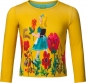 Preview: Room Seven® Langarmshirt Tin "field of flower" yellow
