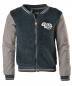 Preview: Like FLO Teddy-Sweatjacke petrol melee