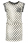 Preview: Like FLO Muster-/Materialmix Kurzarmkleid  dot