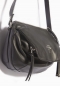 Preview: WAY by IKKS Tom Boy Leder-Umhängetasche noir