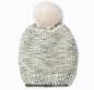 Preview: IKKS city black knitted hat blanc cassé