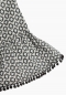 Preview: WAY by IKKS Bubble Black Kurz-Overall noir imprimé