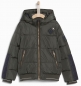 Preview: IKKS garcon cargo quilted winterjacket kaki foncé