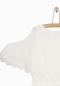 Preview: WAY by IKKS Full Summer Spitzenkleid blanc cassé