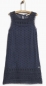Preview: WAY by IKKS Malibu ärmelloses Spitzenkleid bleu
