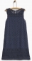 Preview: WAY by IKKS Malibu ärmelloses Spitzenkleid bleu