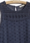 Preview: WAY by IKKS Malibu ärmelloses Spitzenkleid bleu