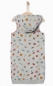 Preview: IKKS actua emoji® sleeveless hooded dress gris chiné imprimé