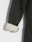Preview: IKKS Nordik Winter Kapuzen-Sweatkleid gris chiné anthracite