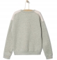 Preview: WAY by IKKS Street Shining sweatshirt gris chiné