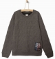 Preview: WAY by IKKS garcon Chill Out sweatshirt gris anthracite